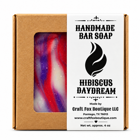 Hibiscus Daydream Bar Soap