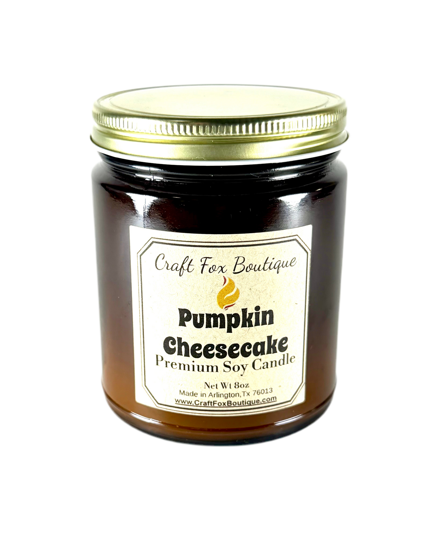 Pumpkin Cheesecake 8oz Soy Candle