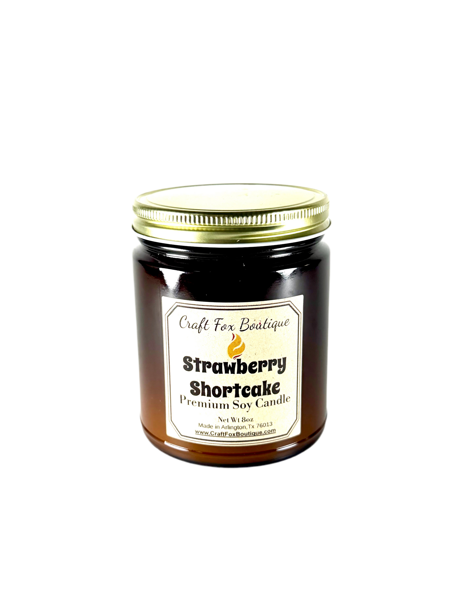 Strawberry Shortcake 8oz Soy Candle