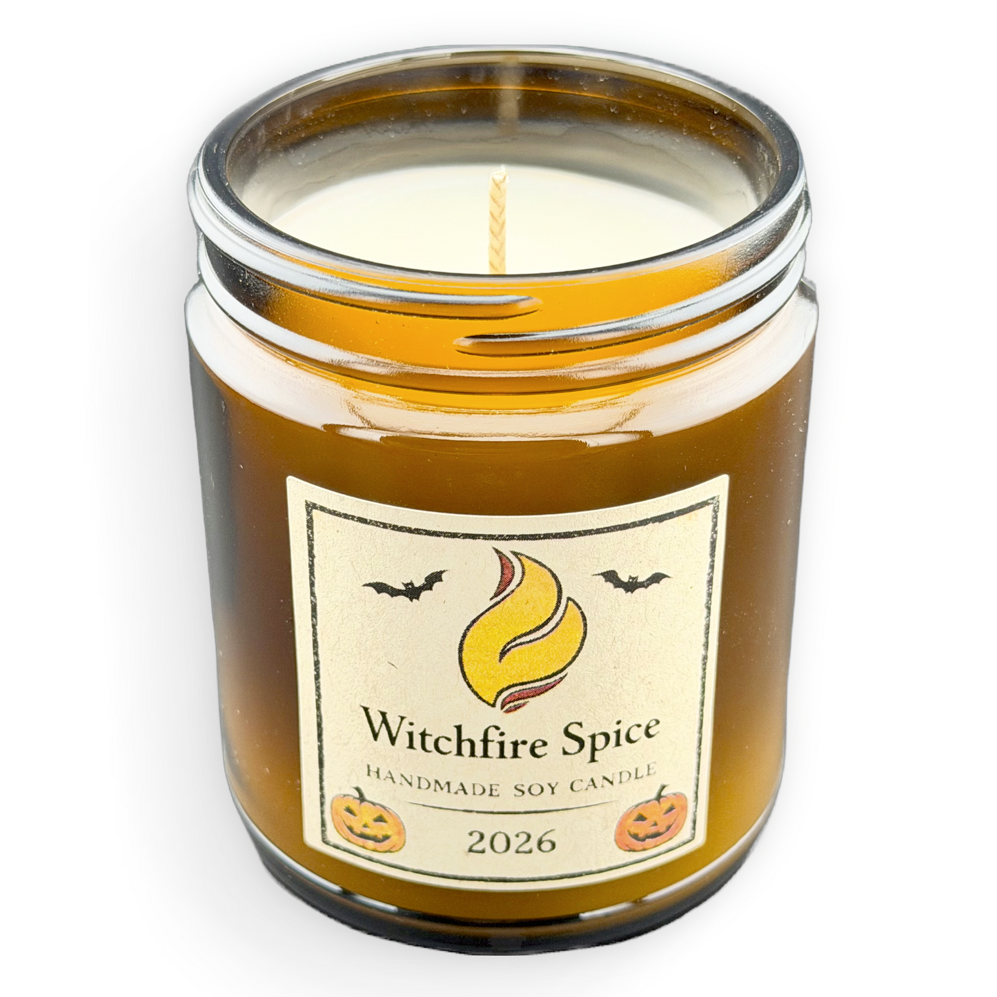 WitchFire Spice Halloween 8oz Soy Candle