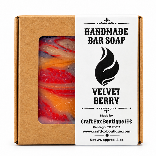 Velvet Berry Bar Soap