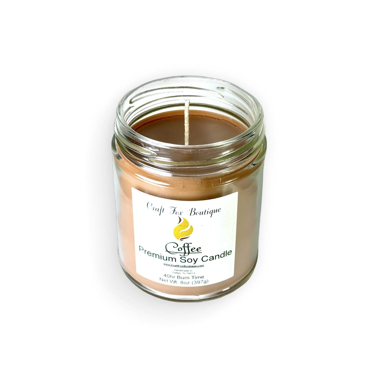 Coffee 8oz Soy Candle