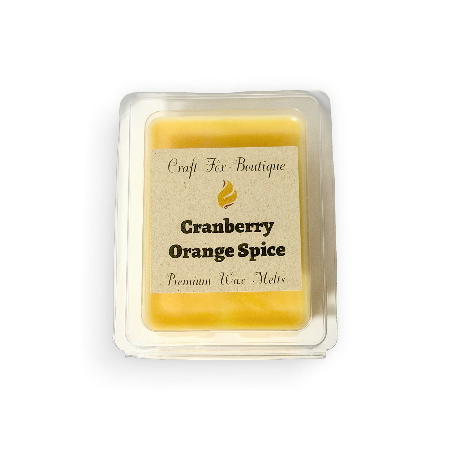 Cranberry Orange Spice Wax Melt