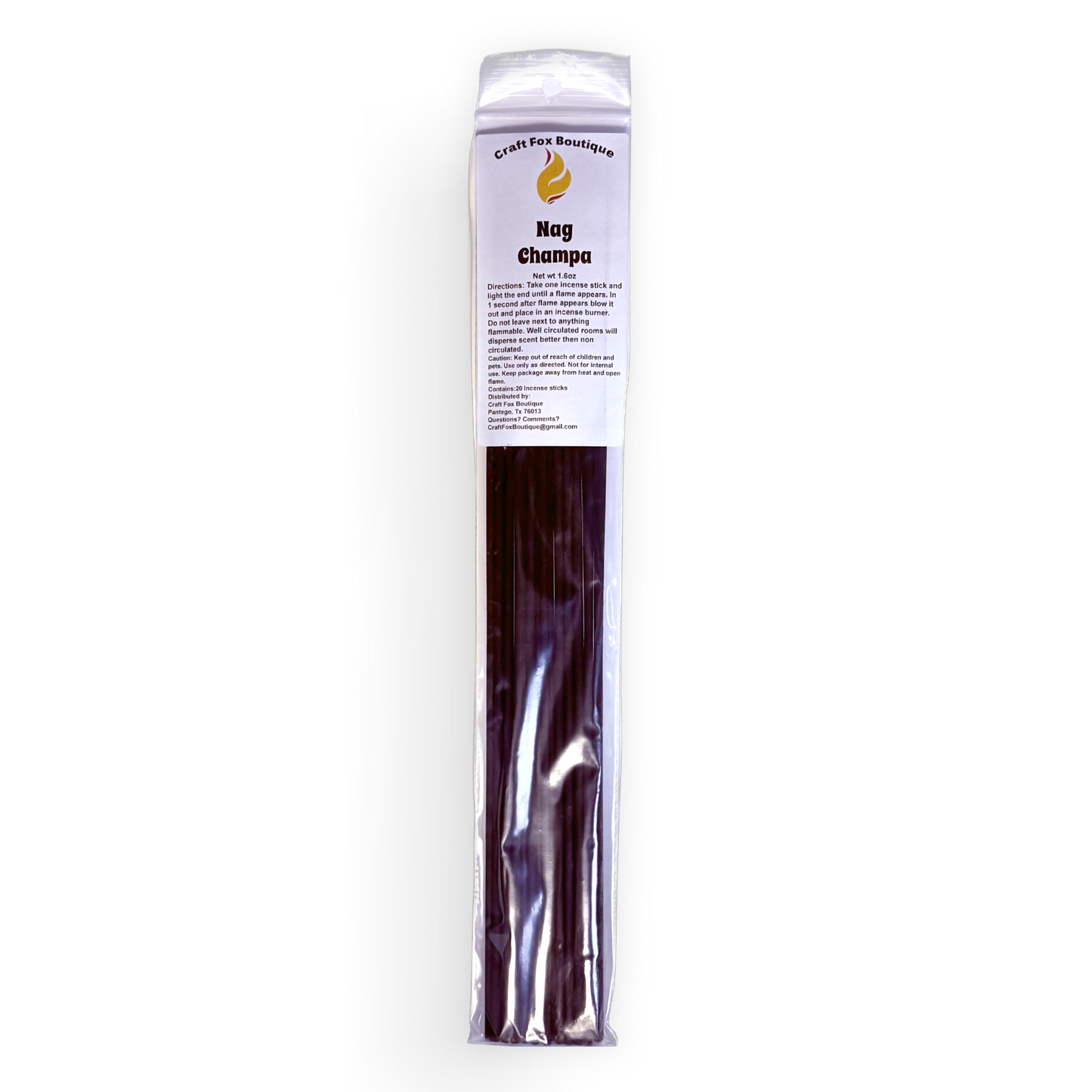 Nag Champa Incense 20ct Sticks