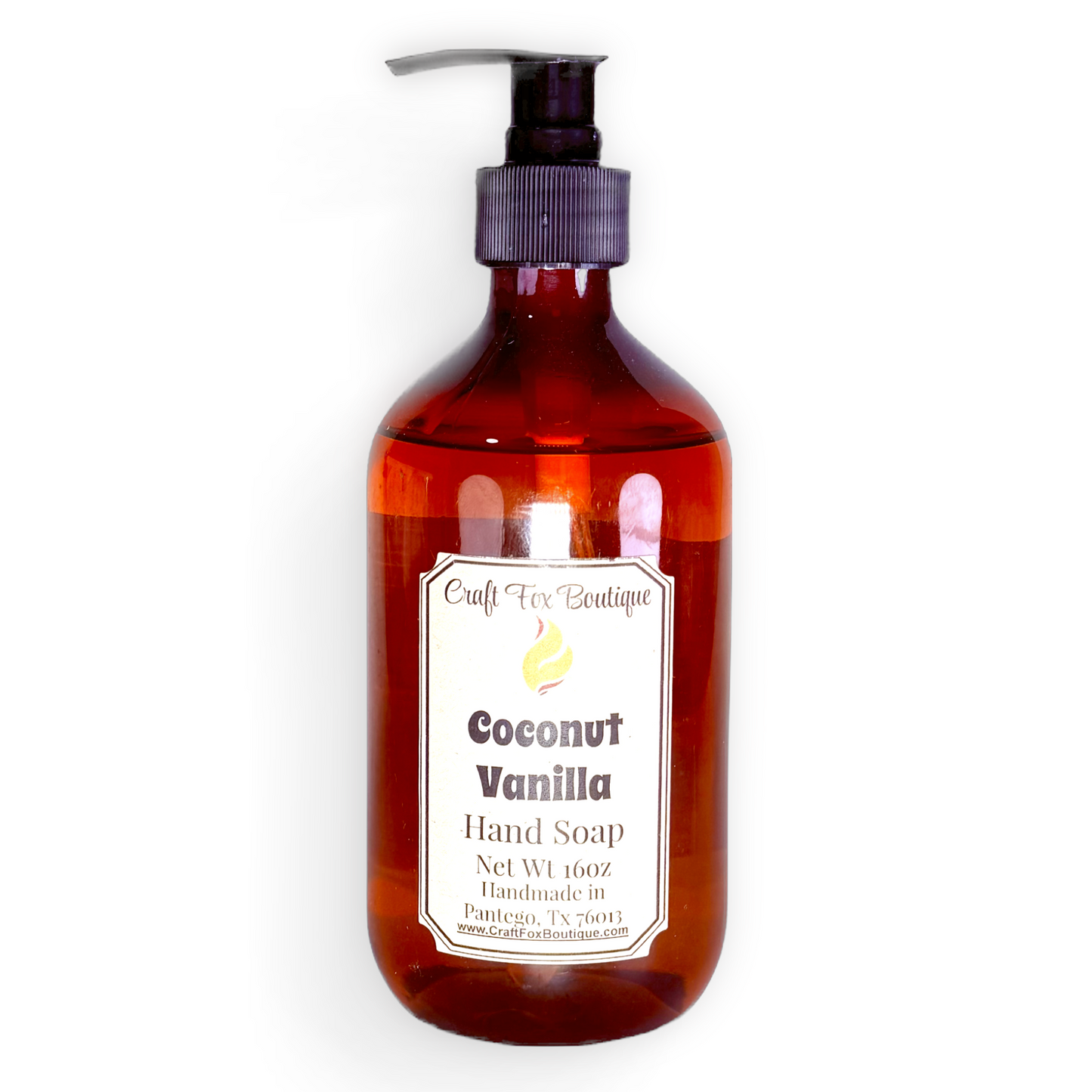 Coconut Vanilla 16oz Hand Soap