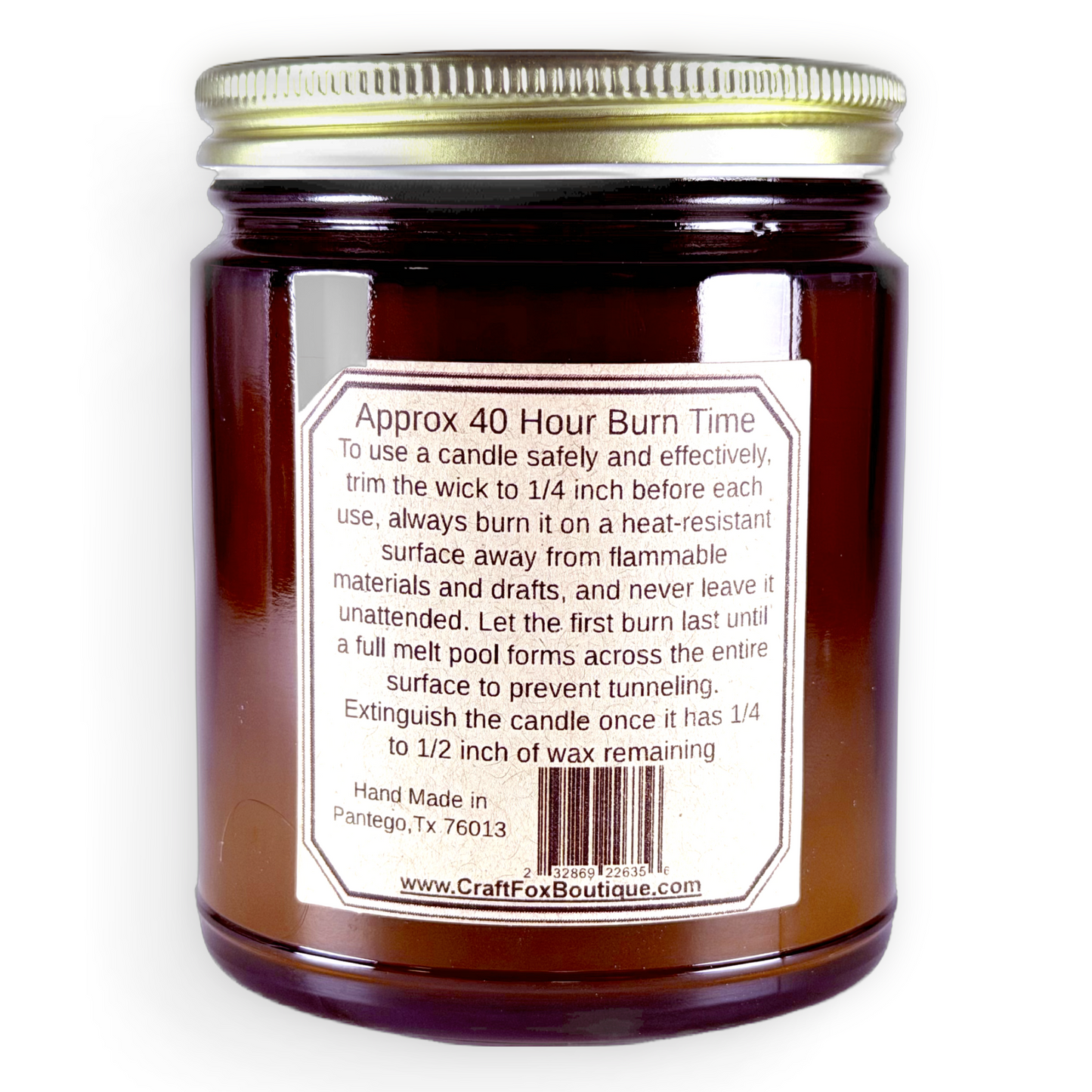 Strawberry 8oz Soy Candle
