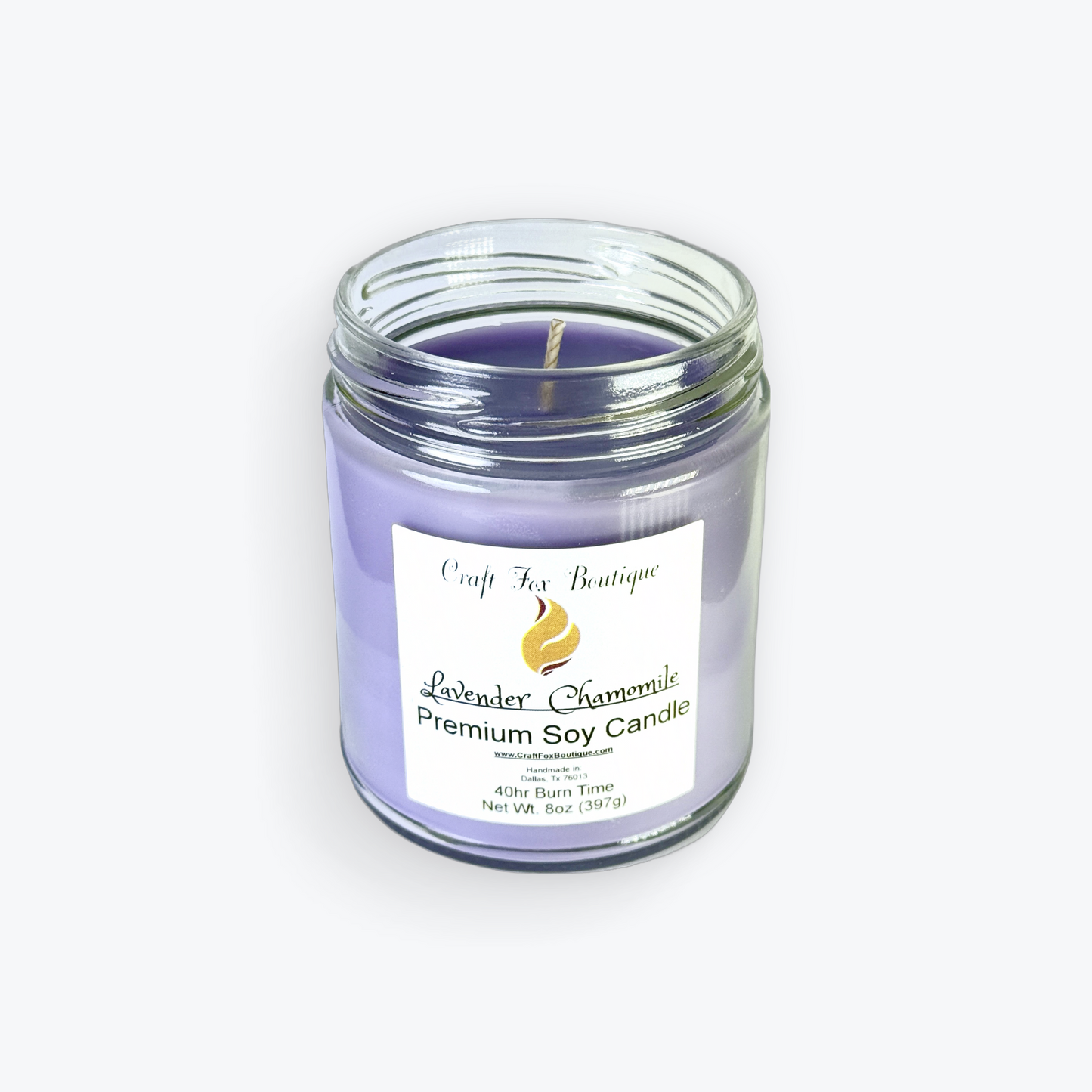 Lavender Chamomile 8oz Soy Candle
