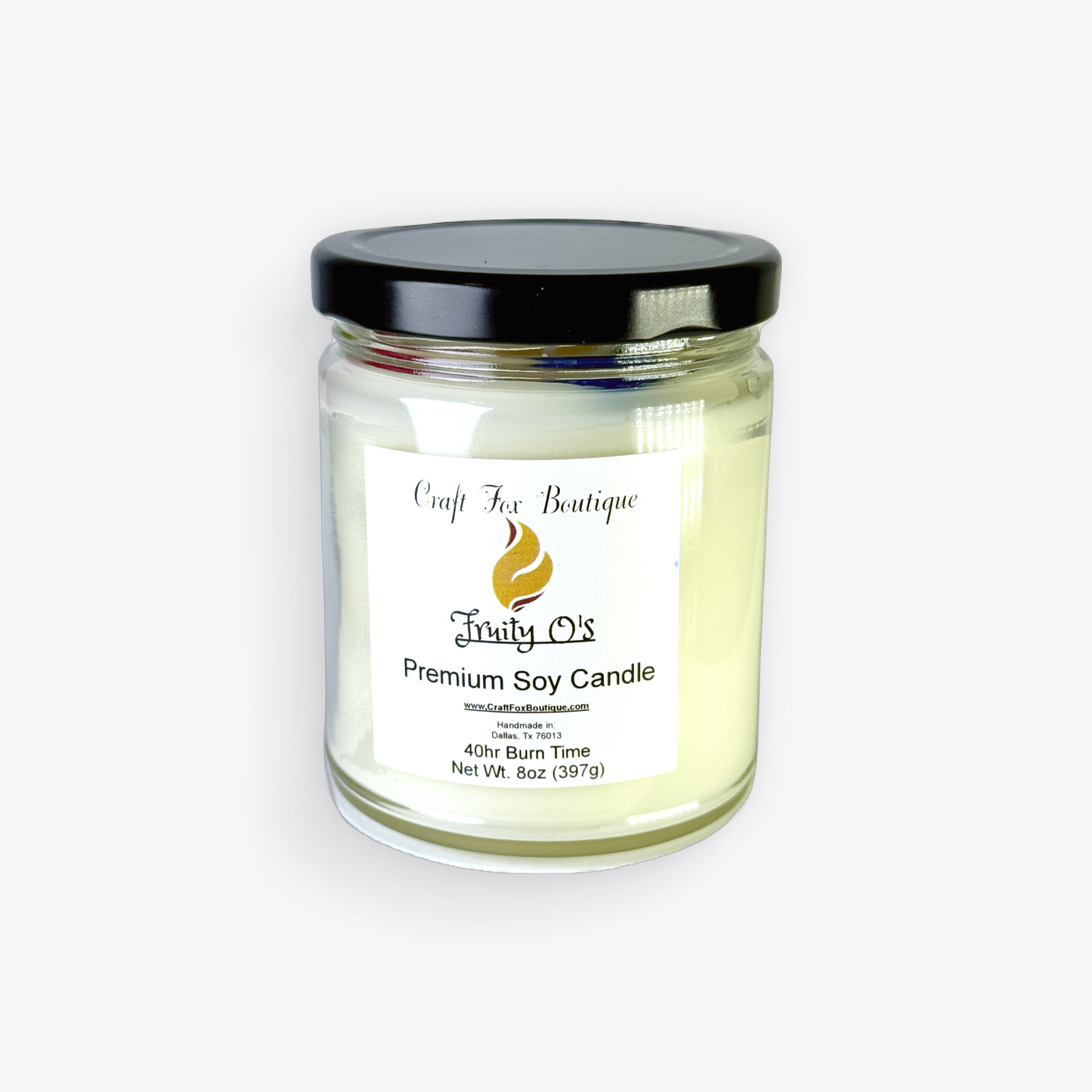 Fruity O’s 8oz Soy Candle