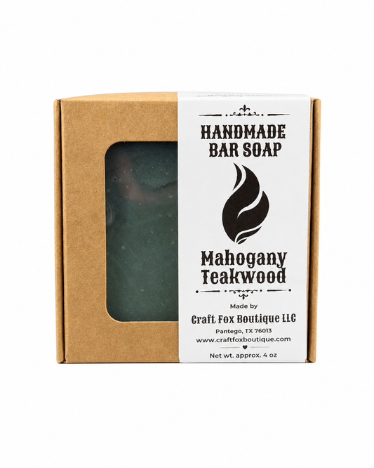 Mahogany Teakwood Bar Soap