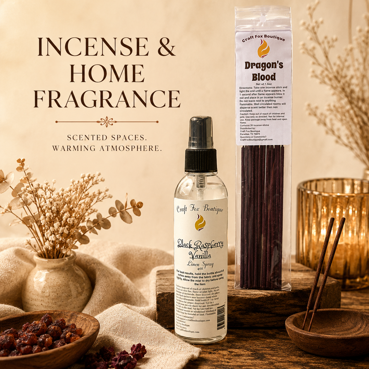 Incense & Home Fragrance