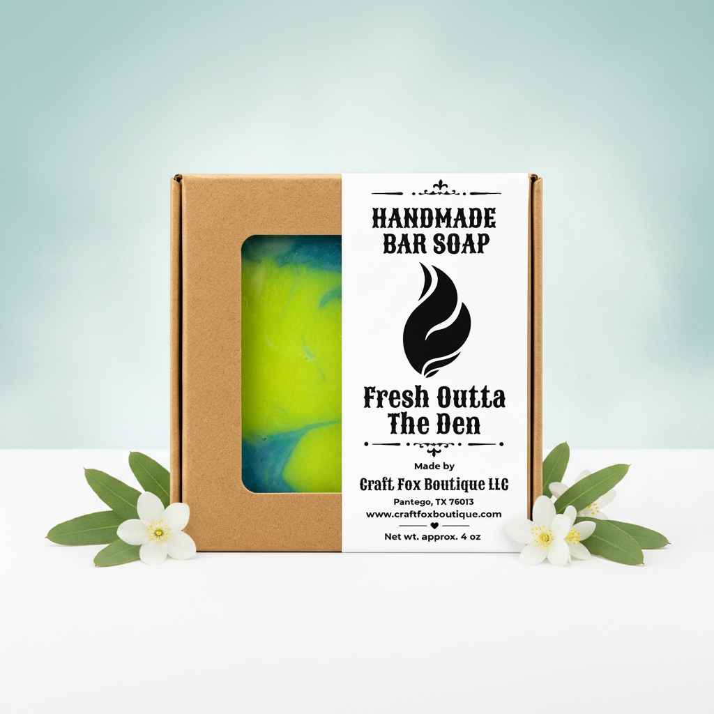 Fresh Outta The Den Bar Soap