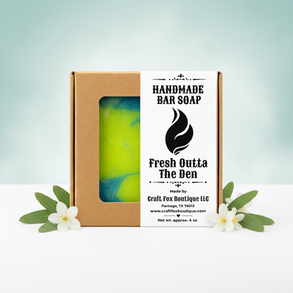 Fresh Outta The Den Bar Soap