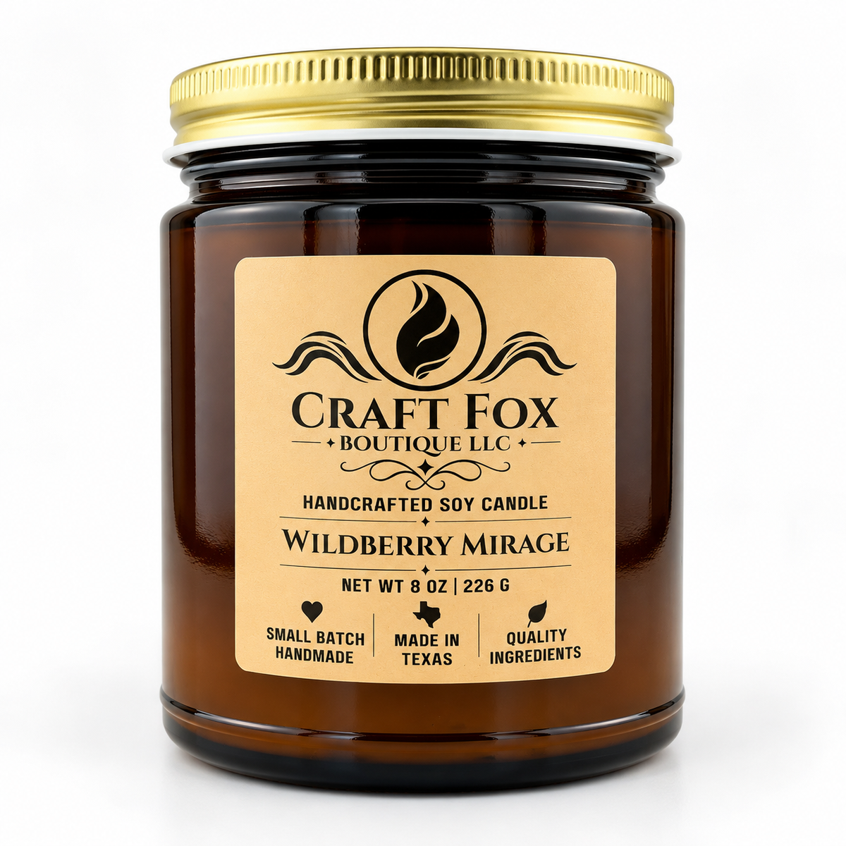 Wildberry Mirage | 8 oz Candle
