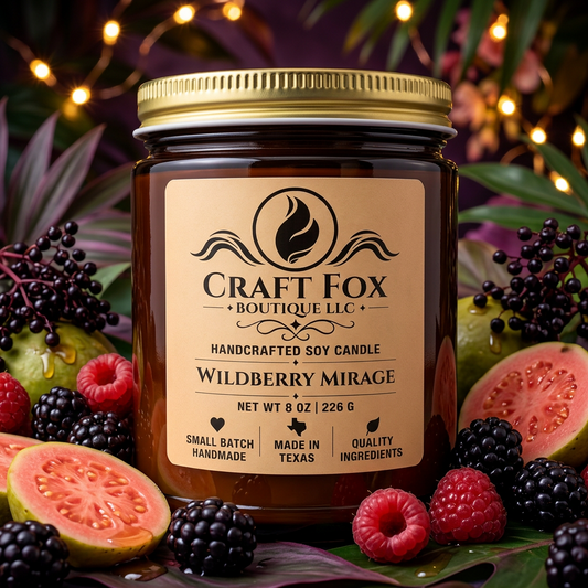 Wildberry Mirage | 8 oz Candle