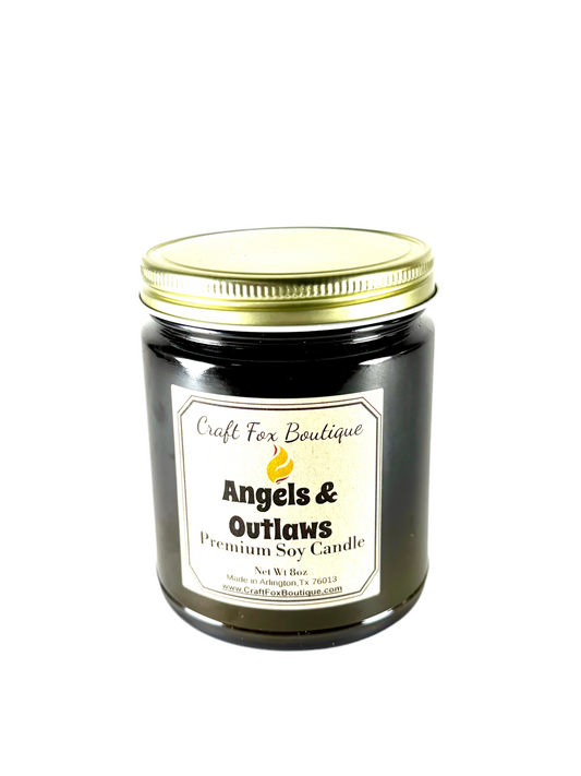 Angels & Outlaws 8oz Soy Candle