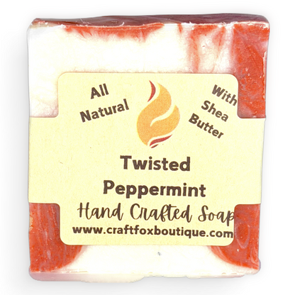 Twisted Peppermint Bar Soap