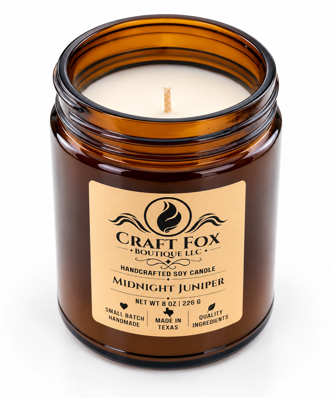 Midnight Juniper | 8 oz Candle