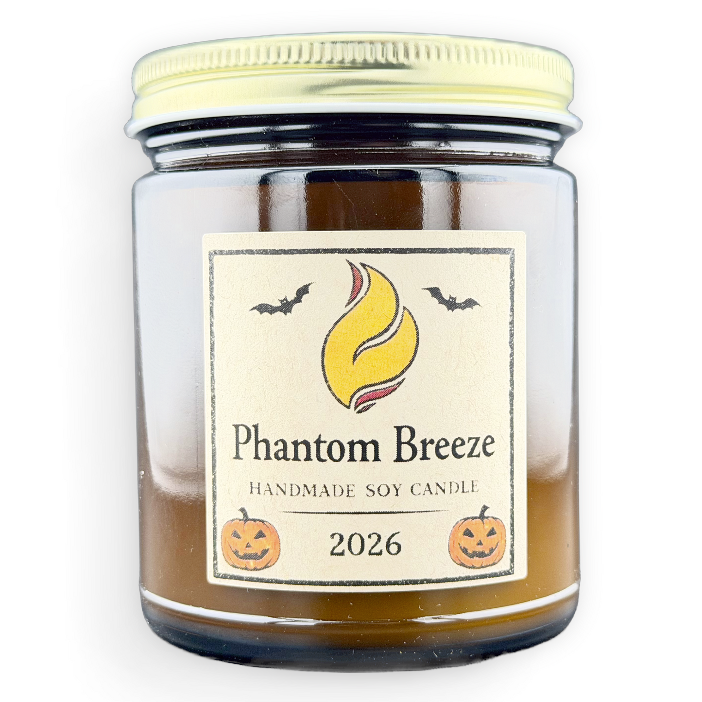 Phantom Breeze Halloween 8oz Soy Candle