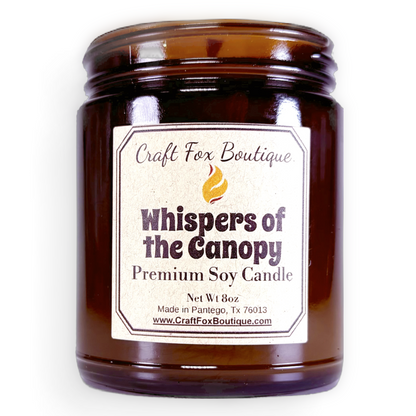 Whispers of the Canopy 8oz Soy Candle