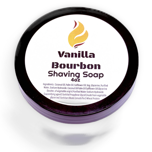 Vanilla Bourbon Shaving Soap