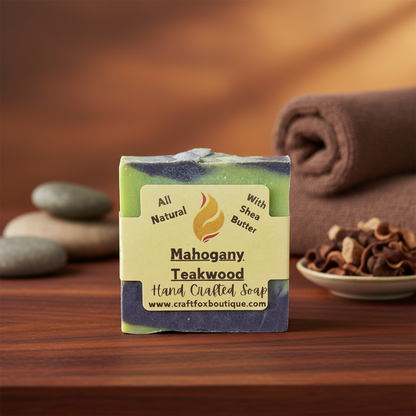 Mahogany Teakwood Bar Soap