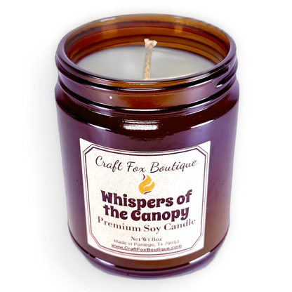 Whispers of the Canopy 8oz Soy Candle