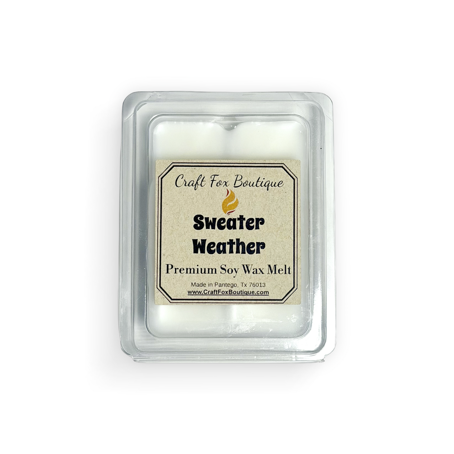 🍂 Sweater Weather Wax Melts – Limited Holiday Edition