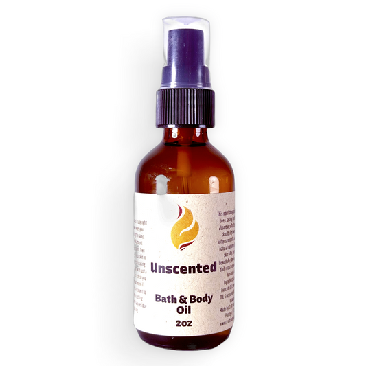Unscented 2oz Bath and Body Oi