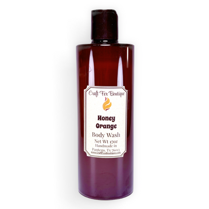 Honey Orange 16oz Body Wash