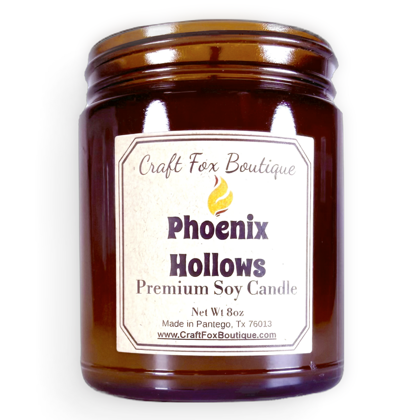 Phoenix Hollows 8oz Soy Candle