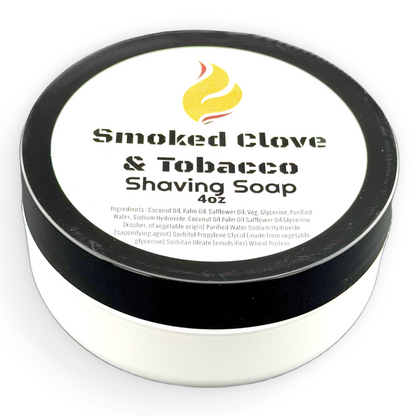 Smoked Clove & Tobacco Shaving Soap
