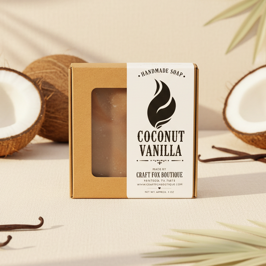 Coconut Vanilla Bar Soap