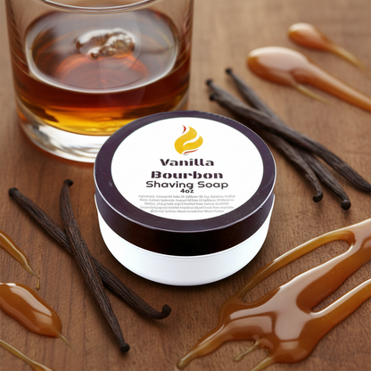 Vanilla Bourbon Shaving Soap