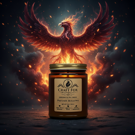 Phoenix Hollows 8oz Soy Candle