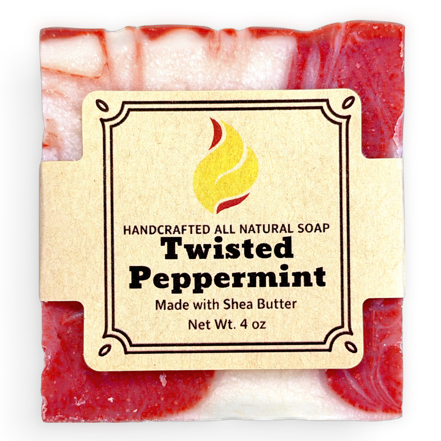 Twisted Peppermint Bar Soap