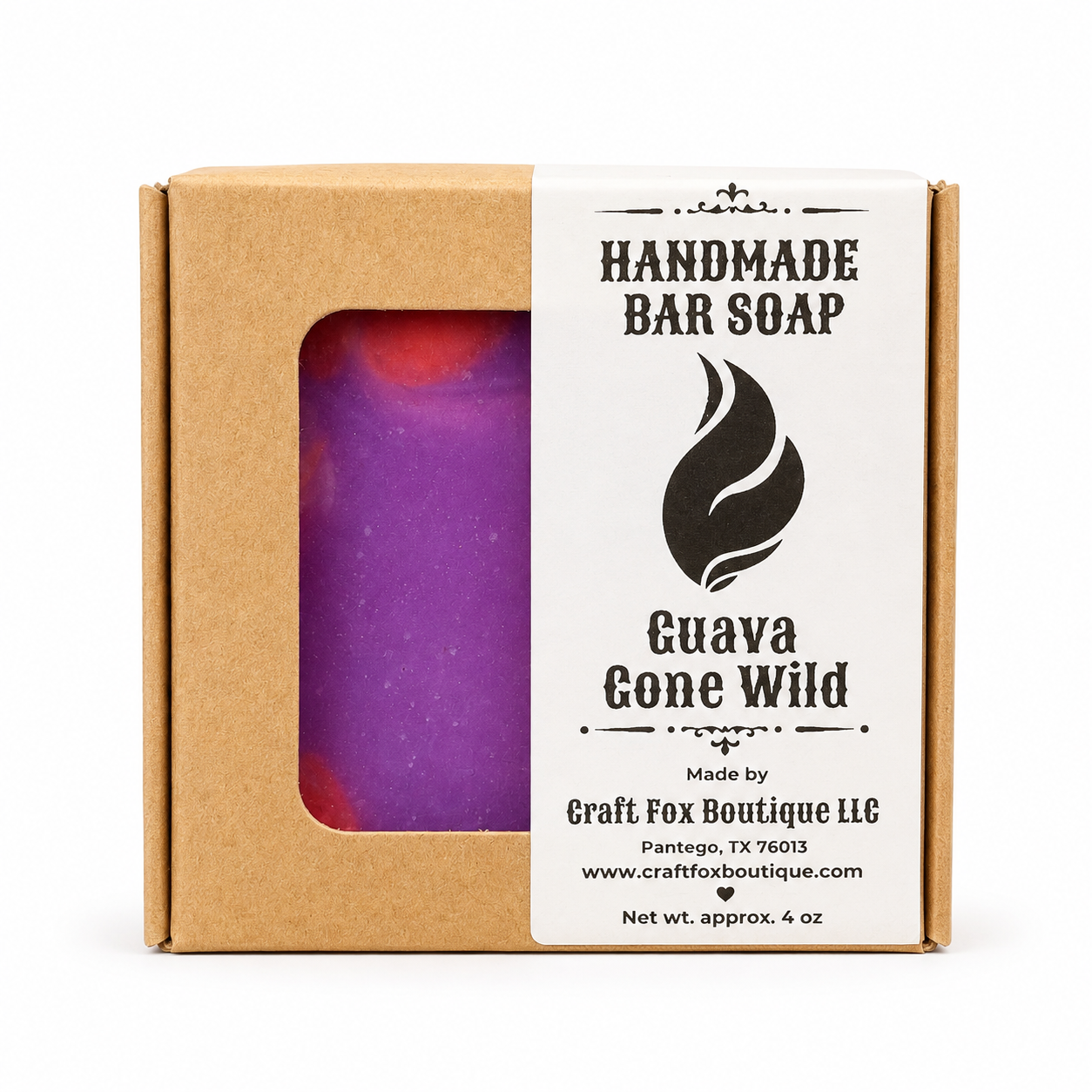 Guava Gone Wild Handmade Cold Process Bar Soap – 4 oz