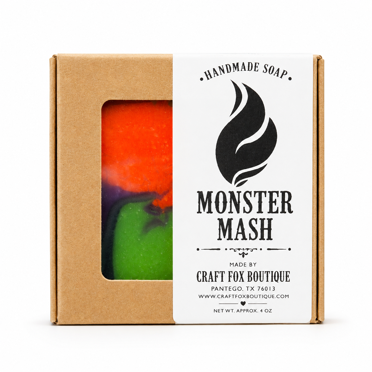 Monster Mash – 4 oz Handmade Cold Process Bar Soap