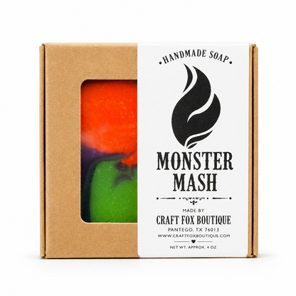 Monster Mash – 4 oz Handmade Cold Process Bar Soap