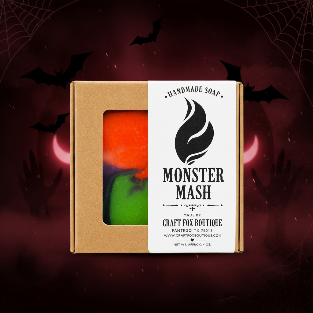 Monster Mash – 4 oz Handmade Cold Process Bar Soap