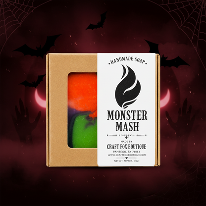 Monster Mash – 4 oz Handmade Cold Process Bar Soap
