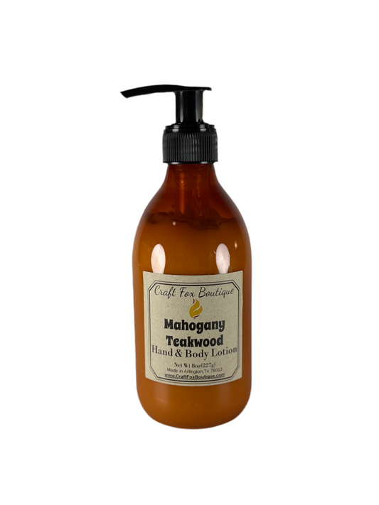Mahogany Teakwood 8oz Lotion