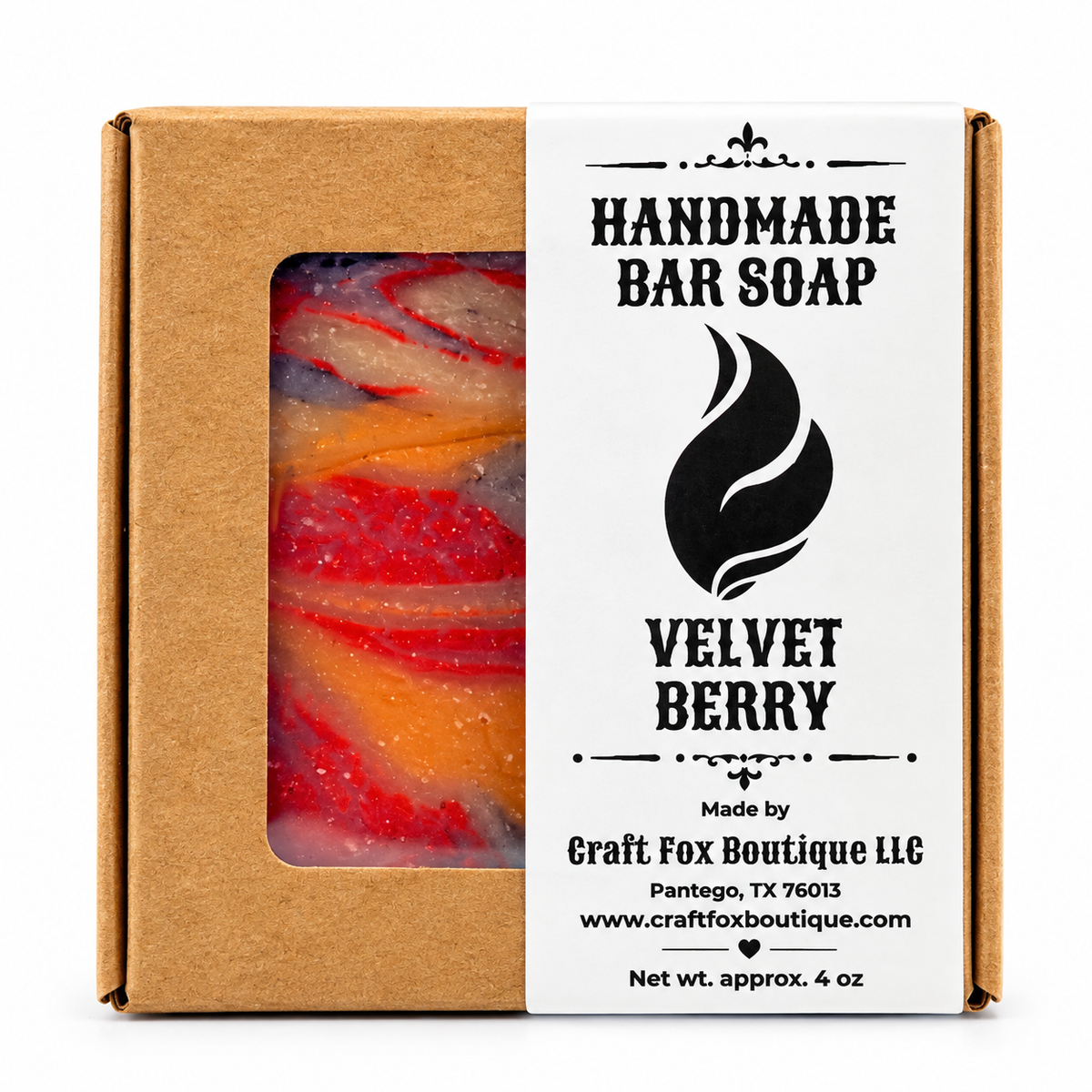 Velvet Berry Bar Soap