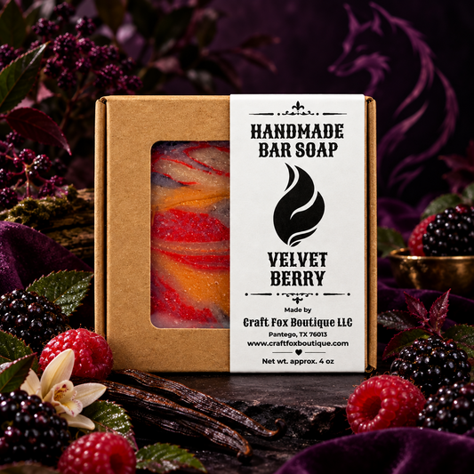 Velvet Berry Bar Soap