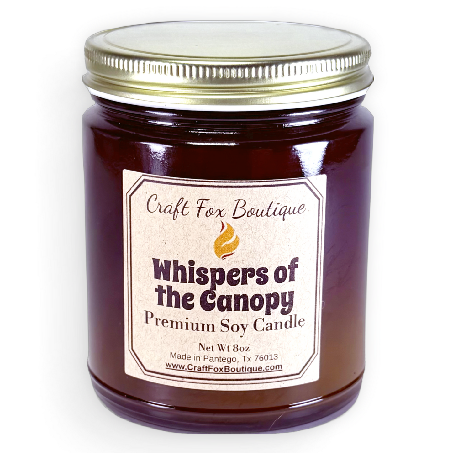 Whispers of the Canopy 8oz Soy Candle