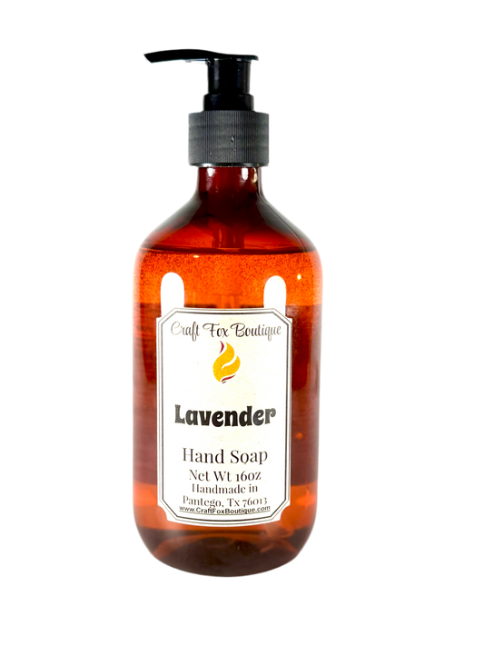Lavender 16oz Hand Soap