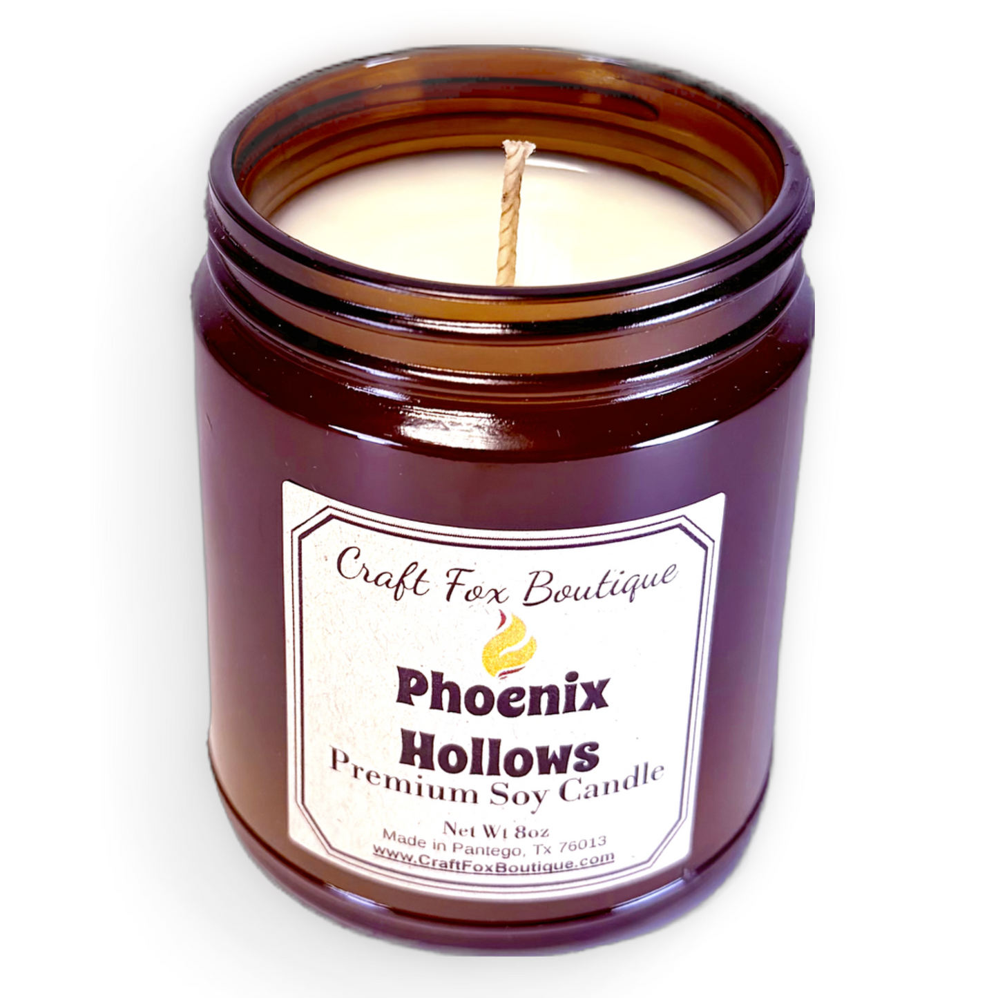 Phoenix Hollows 8oz Soy Candle