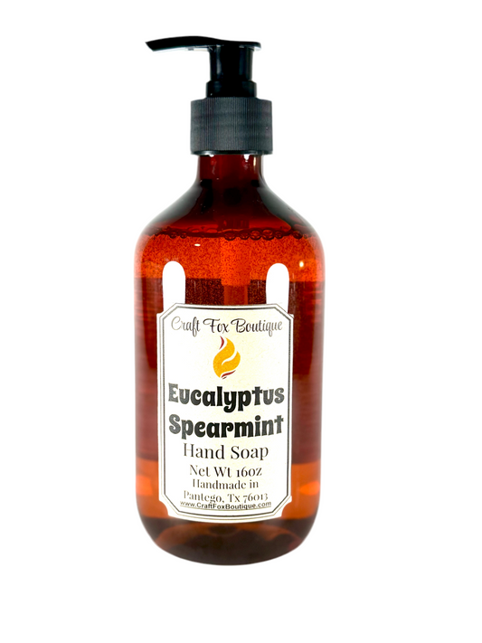 Eucalyptus Spearmint 16oz Hand Soap