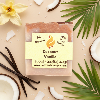 Coconut Vanilla Bar Soap