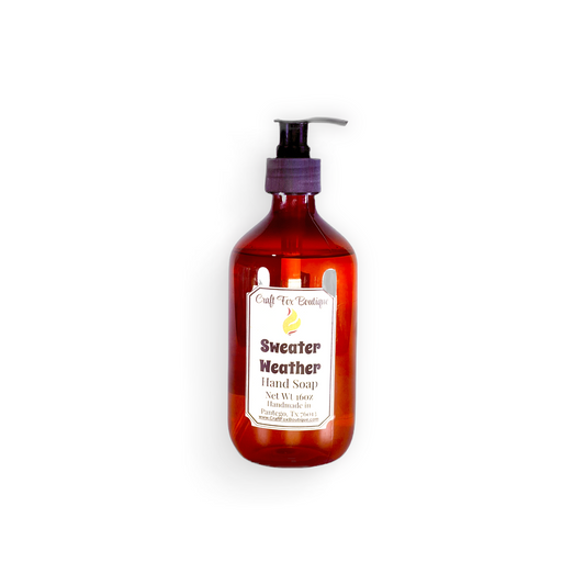 ❄️ Sweater Weather Hand Soap – 16 oz (Limited Edition)