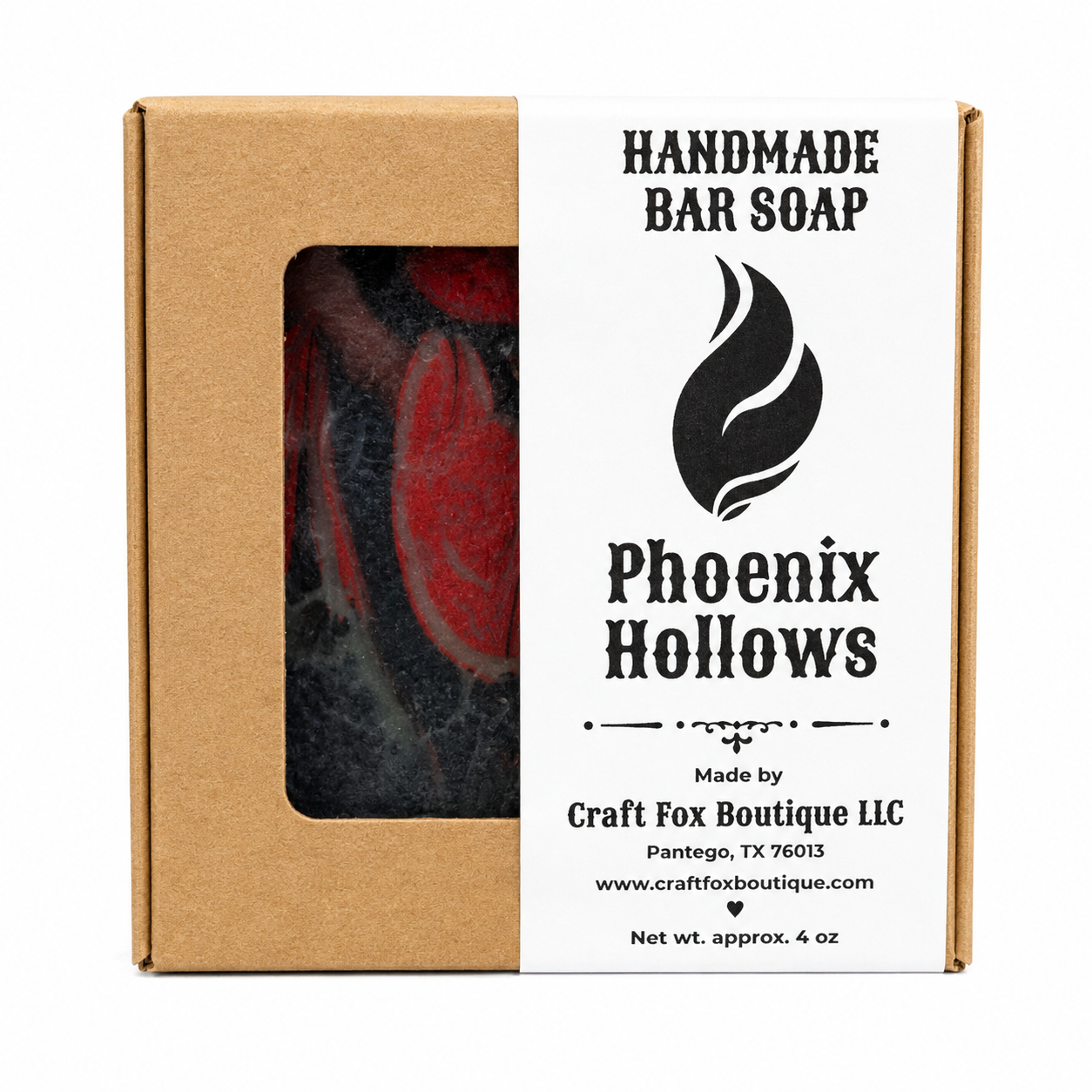 Phoenix Hollows Handmade Cold Process Bar Soap – 4 oz